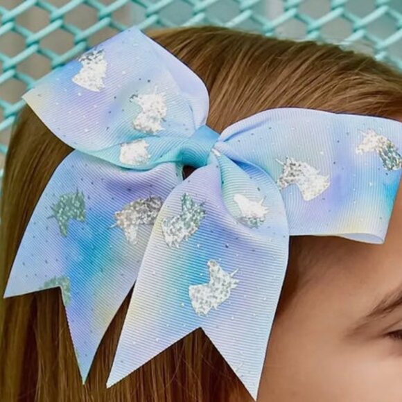 Unicorn Hair Bow - Picture 1 of 1
